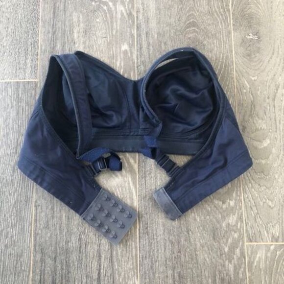 Blue Sports Bra - Sz 34C - Picture 2 of 2